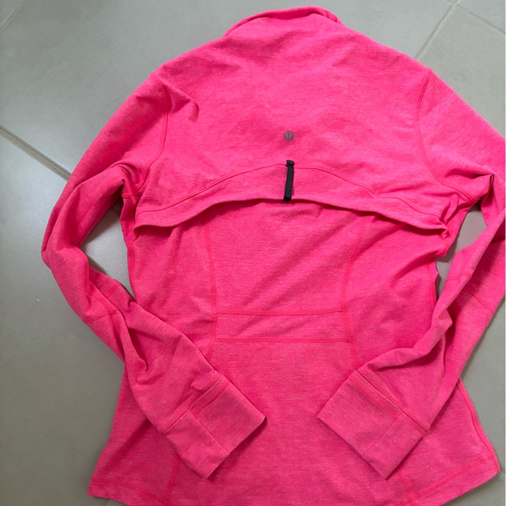 lululemon athletica Hot Pink Full-Zip Jacket - Picture 3 of 8